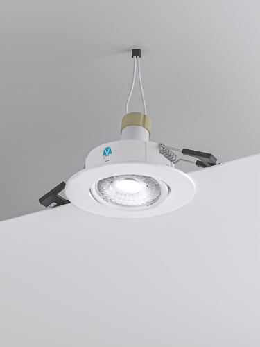 Встраиваемый светильник interiorlight Atom BL001-R-W фото 2