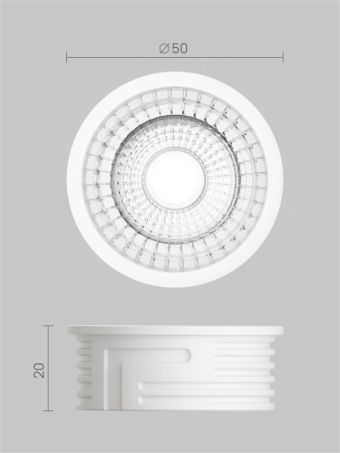 Компактный светодиодный модуль interiorlight LEDM-7W-3000K фото 4