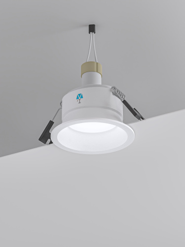 Встраиваемый влагозащищенный светильник interiorlight AQUA-2-WH фото 2